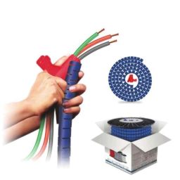 Noveau Safe-T-1ST 16mm 50m Virgin HDPE Blue Cable Zipper, NSFZ16BU0050-image-13