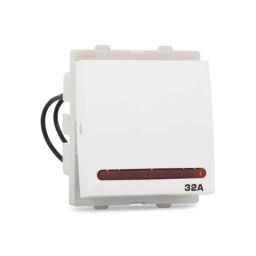 Schneider Electric Opale 32A 2 Module White DP Switch with Indicator, AAKX1232 (Pack of 10) image 3