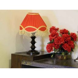 Tucasa Table Lamp with Fringe Shade, LG-71, Weight: 650 g-image-89