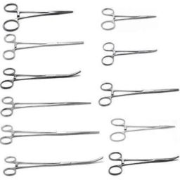 Forgesy 11 Pcs Stainless Steel Utility Clamp Surgical Instruments Set, X31-image-34