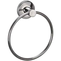 Zesta Stainless Steel Chrome Finish Wall Mounted Towel Ring-picture-43