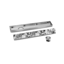 Sanjay Chilly SCDWCTD-600 4x24 inch Stainless Steel 304 Shower Channel Tile Drainer without Collar, SC99000437-picture-43