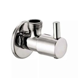 Fastgear Brass Chrome Finish Silver Angle Valve, FG1759-19