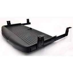 Generic 21.5x10.5x1.5cm Plastic Black Keyboard Tray with Adjustable Height-picture-44