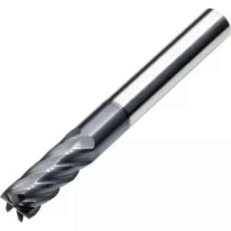 Dolphin Extra Long Series 4mm HSS 6 Flute End Mill-picture-17