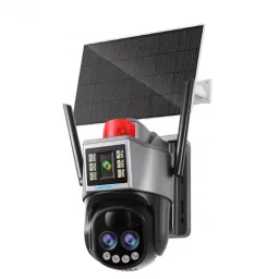Cybernautt X9O 8MP Dual Lens FHD PT Solar 4G Sim Camera with 10X Zoom, Colour Night Vision, Human/Motion Detect, 2 Way Audio &a; Support SD Upto 256GB-41