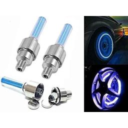 AOW Tyre Wheel Valve Cap Light for Car &a; Bike Wheel Light Tire Light T-24 (Pack of 2)-48