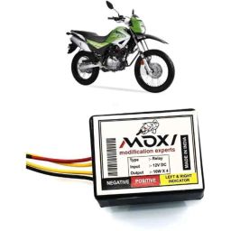 Auto Pearl 12V Black Front &a; Rear Flasher Indicator Light for Hero Impulse-picture-45