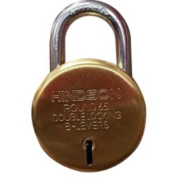 Hindson 65mm 8 Lever Round Padlock with 3 Keys, HIN-GOLD 65-picture-19