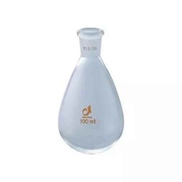 Lab Plus Common Sliding Eggplant Shape Flask 500ml Borosilicate Glass-1, LP-2074 (Pack of 5)-10