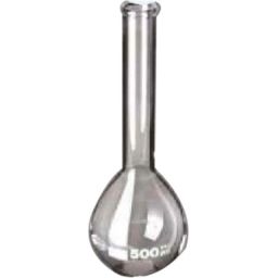 Glassco 50ml White Printing 3.3 Boro Glass Round Bottom Flask with Angular Two Neck, 059.202.01 (Pack of 5)-38