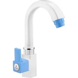 Sparsh Pearl LPR-1285 Edge Pine Plastic Blue &a; White Swan Neck Tap for Bathroom &a; Kitchen-image-24