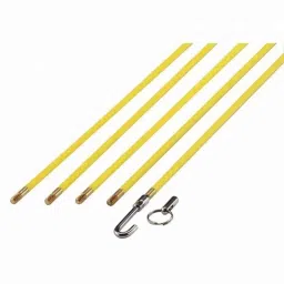 Westward 24ft Wire Fish Stick Set, 21CJ18 (Pack of 7)-7