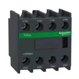 Schneider Electric TeSys Deca 690V 4 NC Auxiliary Contact Block, LADN04-22