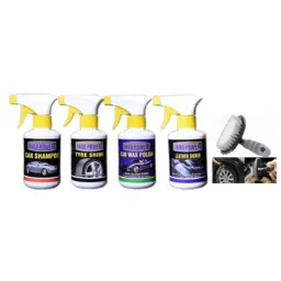Indopower Ff984 Tyre Shiner Gun, Car Shampoo Gun, Leather Shiner Gun, Car Wax Polish Gun, All Tyre Cleaning Brush Kit, AHh987-picture-20