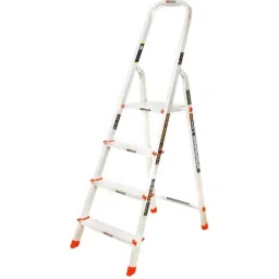 Eurostar Freiheit 3 Step 150kg Aluminium Foldable Ladder with Platform, 104-8