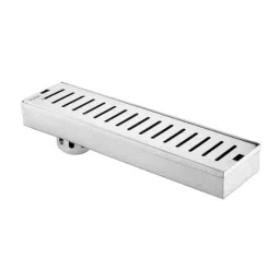 Ruhe 24x3 inch Stainless Steel 304 Matt Finish Vertical Shower Drain Channel with Cockroach Trap, 16-0112-03-picture-29