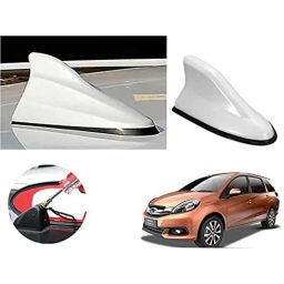 Auto Pearl ABS White Universal Replacement Shark Fin Car Roof Antenna For Honda Mobilio-image-68