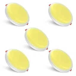 Fybros Roso 8W Polycarbonate Yellow Round Junction LED Downlight, FLS5340E (Pack of 5)-picture-45