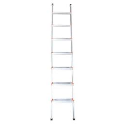 Alnico OSSL07 Orange Aluminium Alloy Straight 7 Steps Ladder, Load Capacity: 150kg-image-31