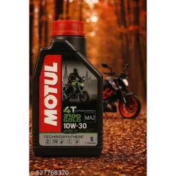 Motul 3100 Gold 4T 1 Litre 10W-30 Engine Oil &a; 50ml Petrol System Clean Set-9