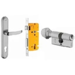 Dorset ML Series Ostler 60mm Stainless Steel Door Handle Lock Set with Knob &a; Key, ML OS-picture-29