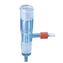 Borosil 14/23 &a; 19/26 Straight with Vaccum Receiver Adaptor, 8838714-17