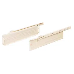 Ebco 400mm Stainless Steel Full Panel with Bottom Track Drawer Slides, FPDS54-40-6 (Pack of 2)-image-38