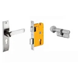 Dorset HL Series Hale 70mm Stainless Steel Patina Finish Door Handle Lock Set with Coin &a; Knob (Pack of 3)-picture-14