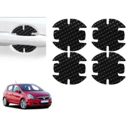 Auto Pearl 4 Pcs Rubber Black Car Door Scratch Protection Sticker Finger Guard Set, Blk29-picture-24