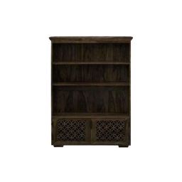 The Attic 78x32x118cm Sheesham Wood Walnut Ambient Med Bookshelf, KL-1898-1
