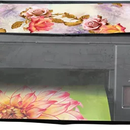 LoomStar for Brother Ink Tank DCP-T220 Cream Flowers Printer Cover-14