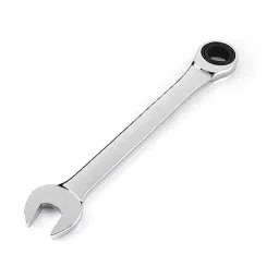 B K Jagan &a; Co 19x19mm Chrome Vanadium Steel Powder Coated Finish Ratchet Combination Spanner-14