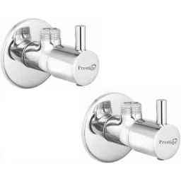 Prestige Dove Brass Chrome Finish Angle Cock (Pack of 2)-picture-18