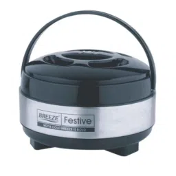 Breeze Festive 2500ml Stainless Steel Casserole (Pack of 2)-picture-3