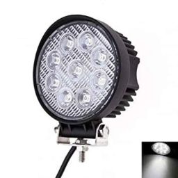 9 Led 27 W Round Fog Lamp Day Time RUNGING LIGHTS WHITE-25