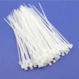 Elegant Casa 350x4.8mm White Nylon Teeth Grip Self Locking Cable Ties (Pack of 300)-picture-13