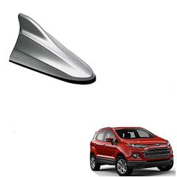 Auto Pearl ABS Silver Universal Replacement Shark Fin Car Roof Antenna For Ford Ecosport-image-1
