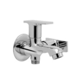 Somany Olive Brass Chrome Finish Two Way Bib Tap, 272210330051-image-35