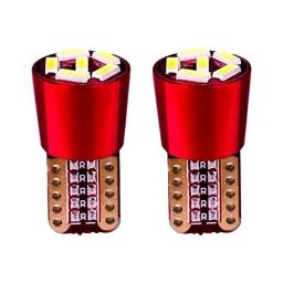 AllExtreme EXLB003 3W T10 6 SMD White Bright Interior Pilot License Plate Dome Indicator LED Parking Light for Automobiles (Pack of 2)-9
