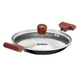 Hawkins Futura 0.9 Litre 22cm Nonstick Round Bottom Breakfast Pan with Lid, NBFP 09G (Pack of 2)-picture-37
