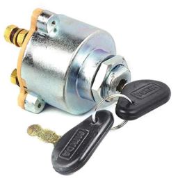 Uno Minda Ignition Starter Switch with 2 Keys for Mahindra Tractor, IGN-7607-10