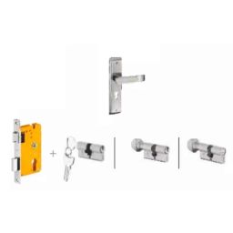 Dorset Dash HL DAS 204.3mm Stainless Steel Lock Set with KY Mortise Lever Lock (Pack of 3)-picture-34