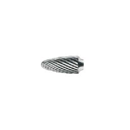 Miranda 12x25x75mm Tree Radius End Shape Tin Coated Tungsten Carbide Rotary Burr, TBM3, Shank Diameter: 6SHK-picture-6