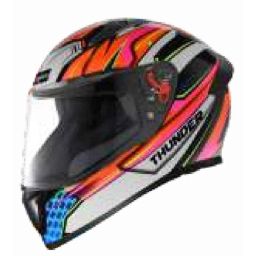 Studds Thunder D8 Black N10 Full Face Motorcycle Helmet, Size: L-picture-14