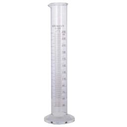 ABGIL 500ml Borosilicate Glass Round Base Cylinder Graduated Single Metric Scale with Pour Out, ABG1173-7