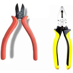 Sky Blue 2 Pcs 7.8 inch Lineman Plier Combo, SBE_PLIER_COMBO_MOD_00752-picture-43