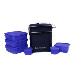 Signoraware Mauve Family Pack Lunch with Bag, 504-picture-36