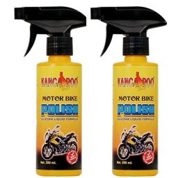 Kangaroo 200ml Motorbike Silicone Liquid Polish Spray (Pack of 2)-6