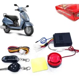 Auto Pearl 12V Black Two-Way Anti Theft Motorcycle Alarm Kit with 2 Pcs Remote for Access-picture-13